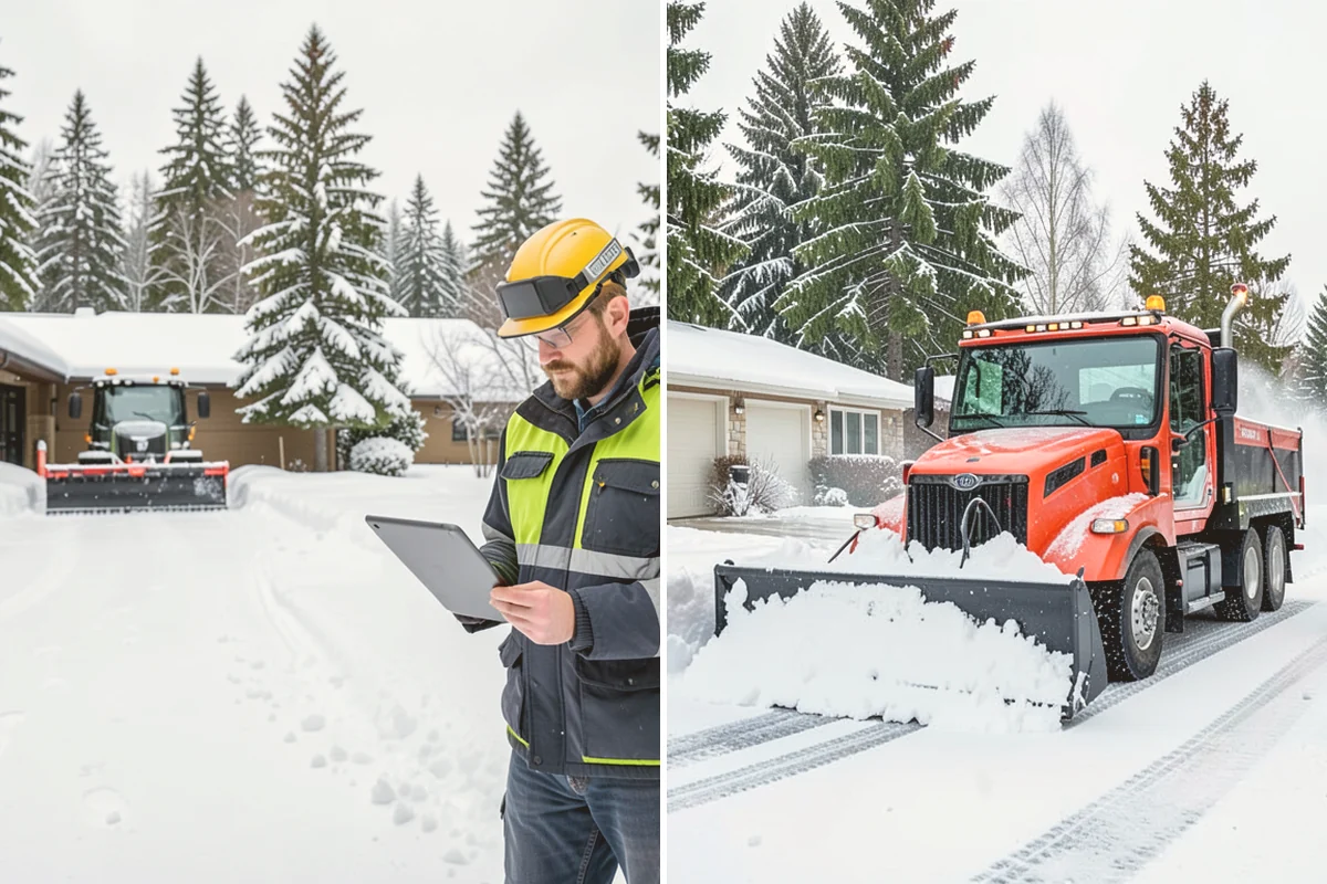 Medical Office Snow Plowing in Edmonds, Snohomish County, WA - Confirm clinic hours and mark ADA stalls and the entrance drive as top priority