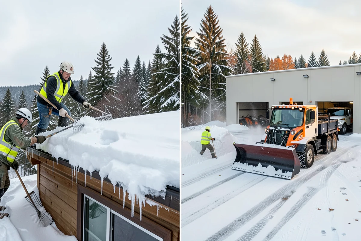 Medical Office Snow Plowing in Fircrest, Pierce County, WA - Confirm clinic hours and mark ADA stalls and the entrance drive as top priority