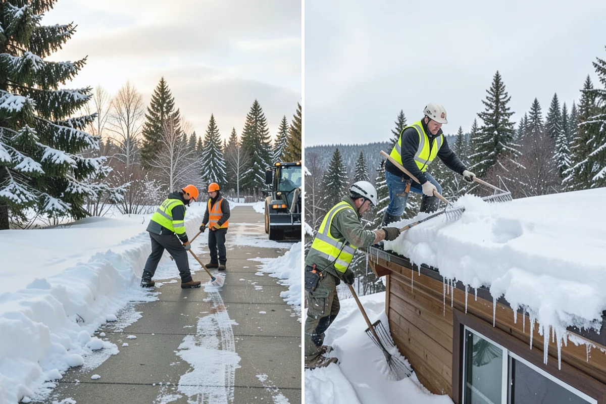 Medical Office Snow Plowing in Gold Bar, Snohomish County, WA - Confirm clinic hours and mark ADA stalls and the entrance drive as top priority
