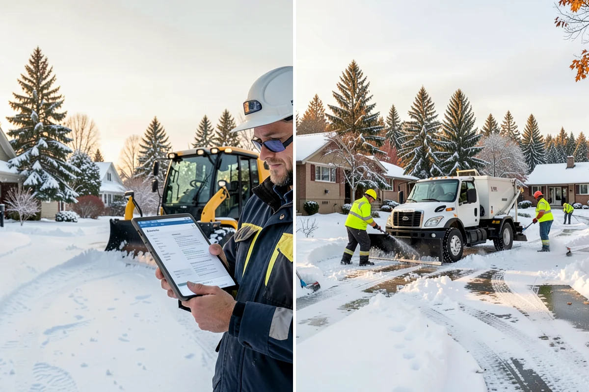 Medical Office Snow Plowing in Lake Forest Park, King County, WA - Confirm clinic hours and mark ADA stalls and the entrance drive as top priority