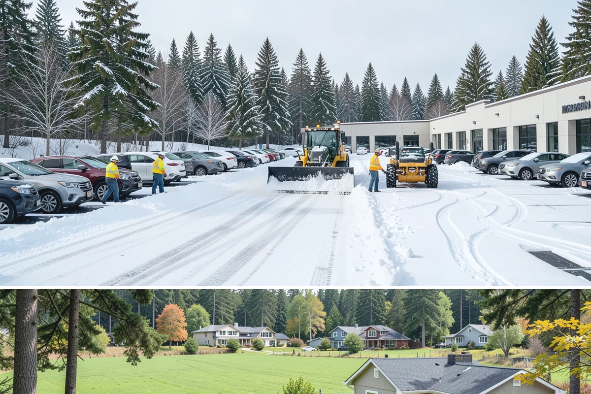 Medical Office Snow Plowing in Lyman, Skagit County, WA - Arrange priority service before winter so no snow event forces you to cancel a day of patients.