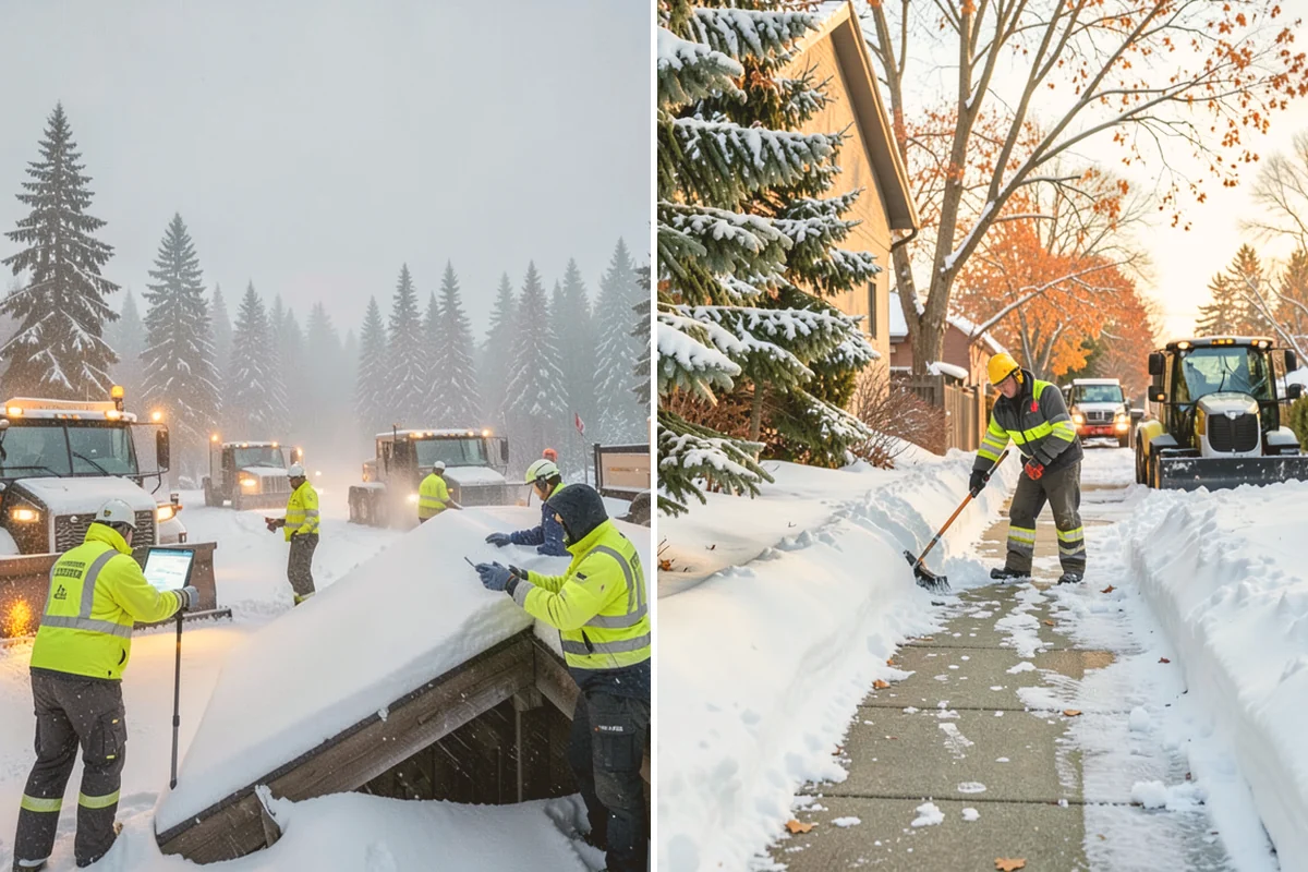 Medical Office Snow Plowing in Lynnwood, Snohomish County, WA - Confirm clinic hours and mark ADA stalls and the entrance drive as top priority