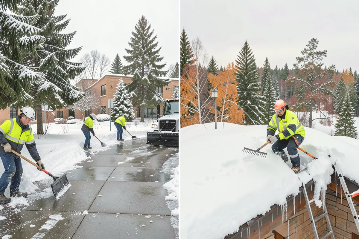 Medical Office Snow Plowing in Newcastle, King County, WA - Confirm clinic hours and mark ADA stalls and the entrance drive as top priority