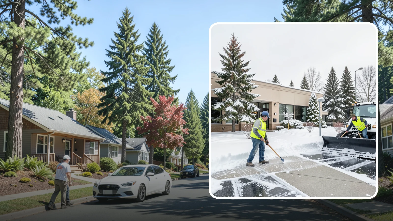Medical Office Snow Plowing in Orting, Pierce County, WA - We plow medical office lots and entrances early so patients, many with limited mobility, arrive on clear, safe pavement.