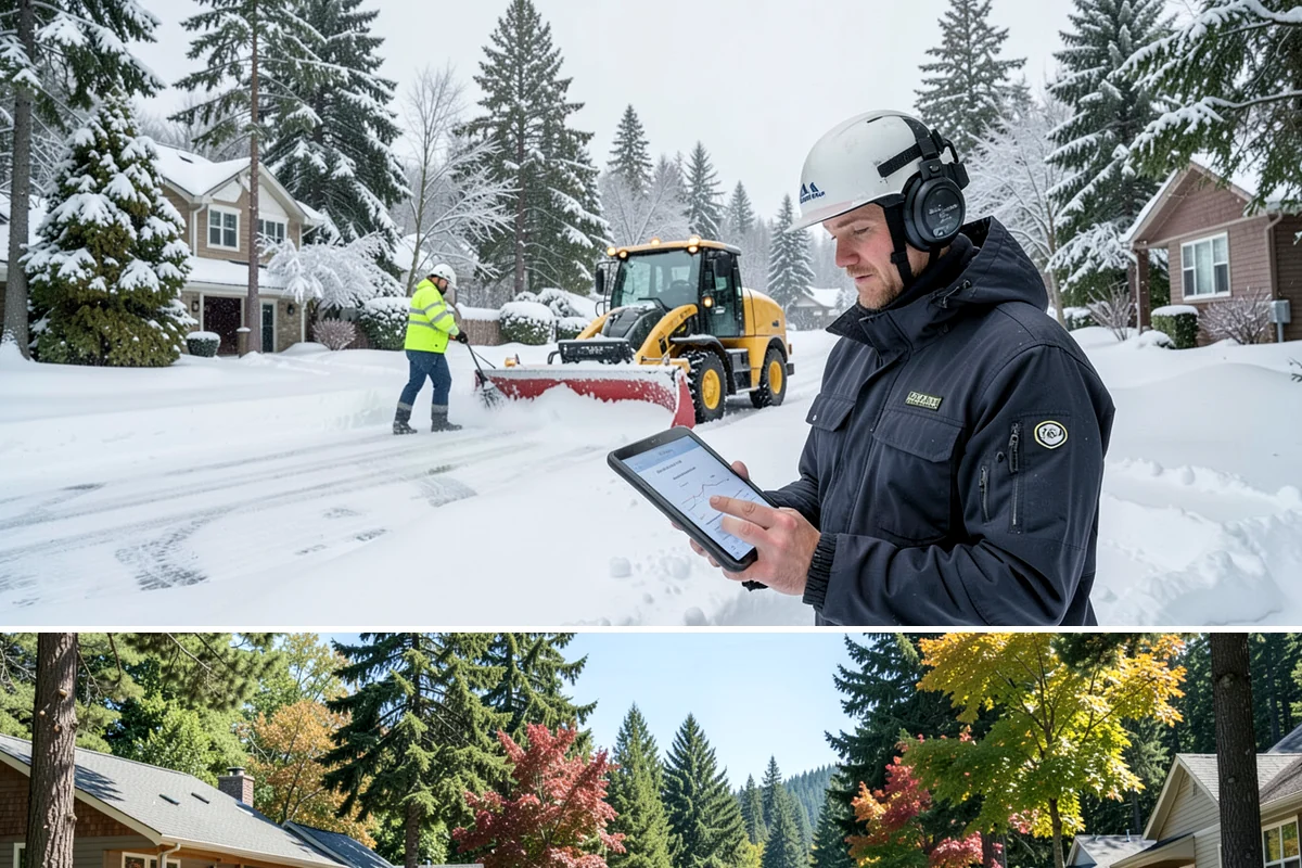 Medical Office Snow Plowing in Orting, Pierce County, WA - Arrange priority service before winter so no snow event forces you to cancel a day of patients.