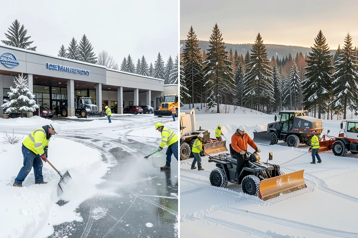 Medical Office Snow Plowing in SeaTac, King County, WA - Confirm clinic hours and mark ADA stalls and the entrance drive as top priority