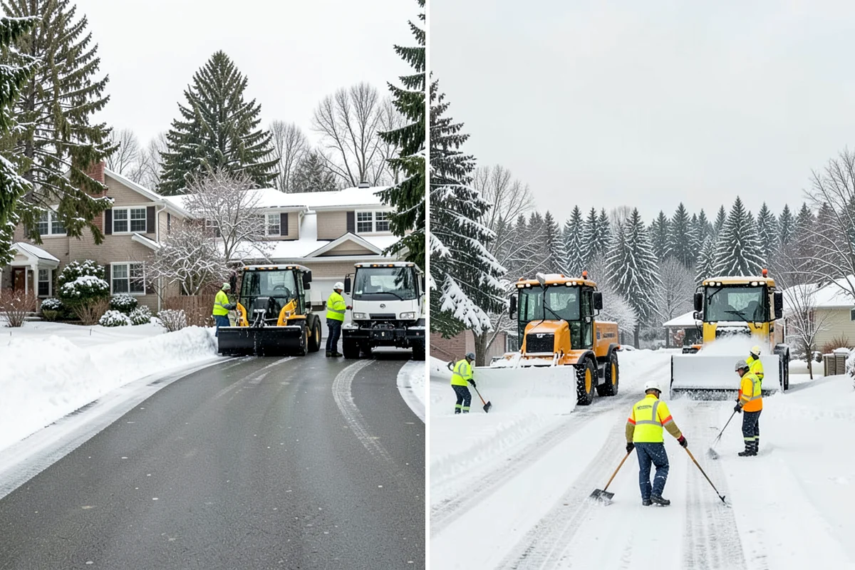Medical Office Snow Plowing in Seattle, King County, WA - Confirm clinic hours and mark ADA stalls and the entrance drive as top priority