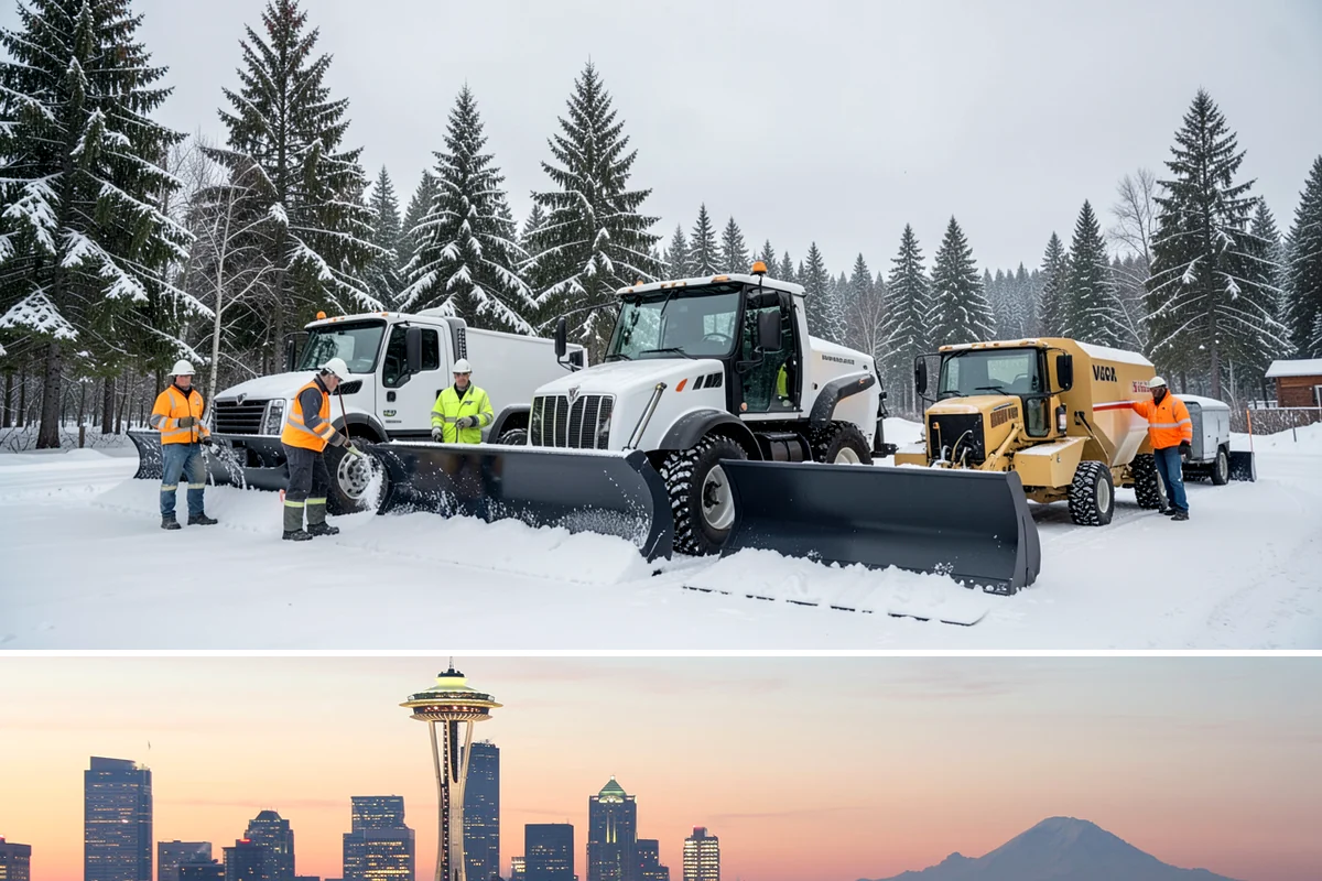 Medical Office Snow Plowing in Seattle, King County, WA - Arrange priority service before winter so no snow event forces you to cancel a day of patients.