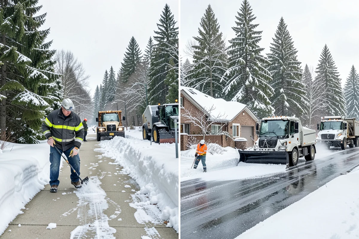 Medical Office Snow Plowing in Sedro-Woolley, Skagit County, WA - Confirm clinic hours and mark ADA stalls and the entrance drive as top priority