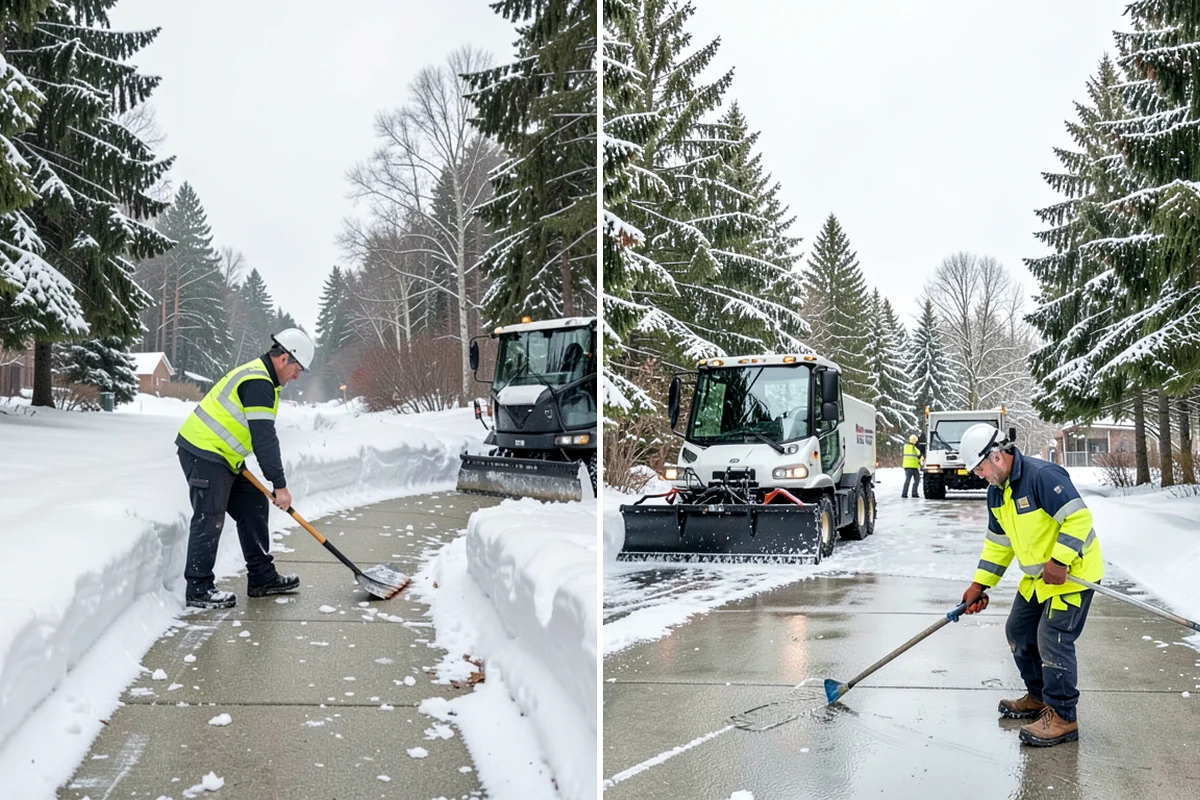 Medical Office Snow Plowing in Shoreline, King County, WA - Confirm clinic hours and mark ADA stalls and the entrance drive as top priority