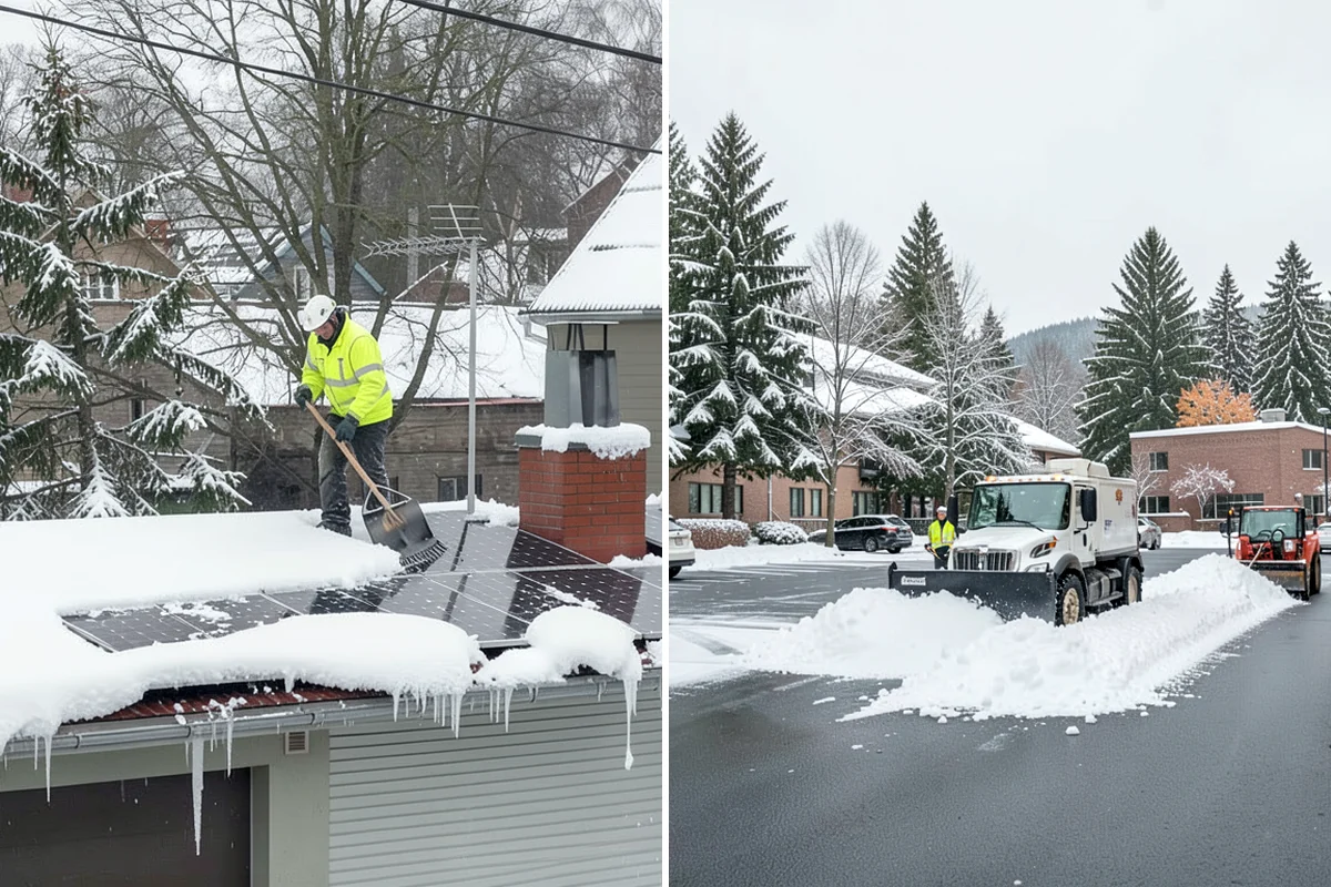 Medical Office Snow Plowing in Snoqualmie, King County, WA - Confirm clinic hours and mark ADA stalls and the entrance drive as top priority