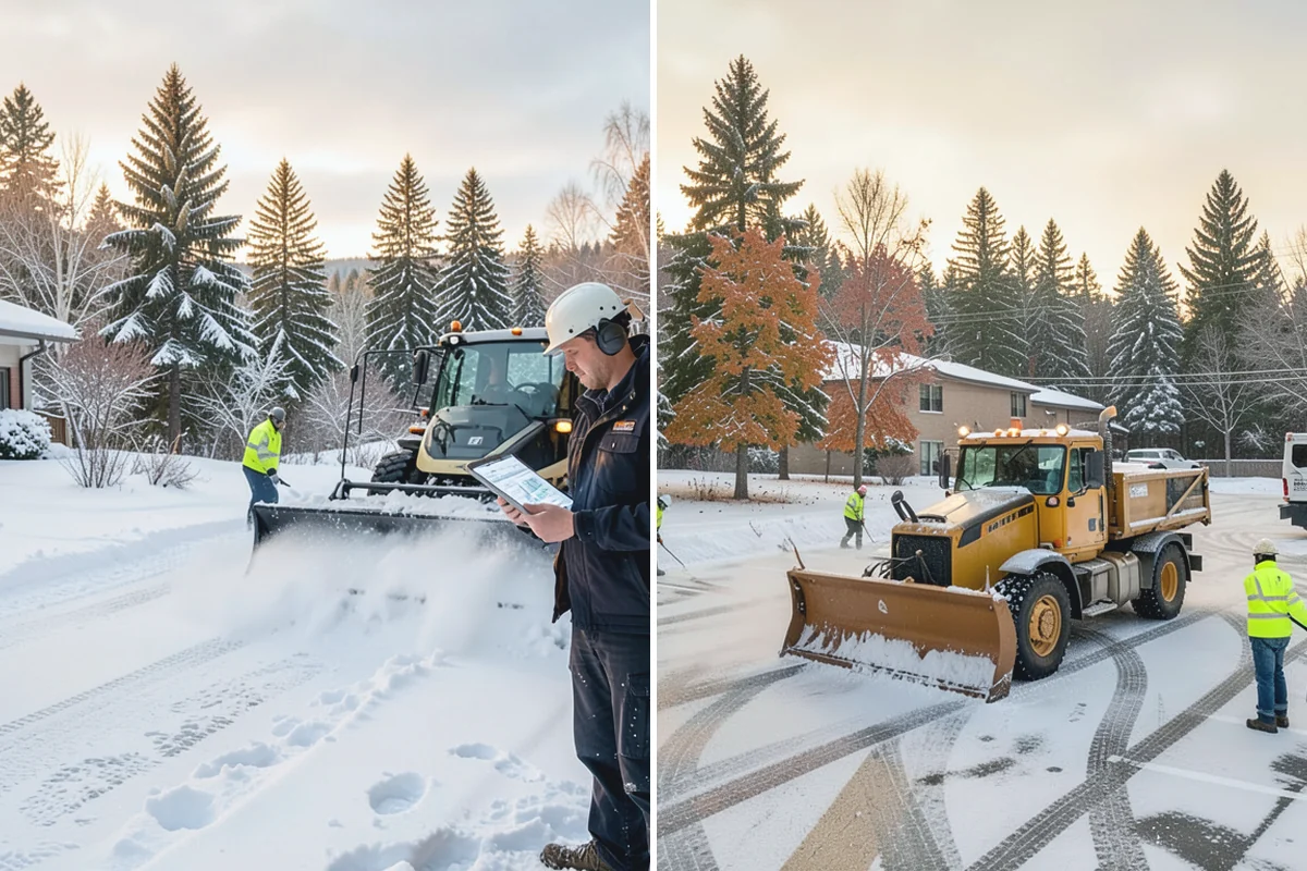 Medical Office Snow Plowing in South Prairie, Pierce County, WA - Confirm clinic hours and mark ADA stalls and the entrance drive as top priority