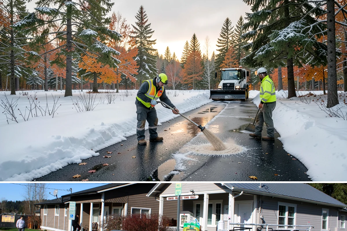 Medical Office Snow Plowing in South Prairie, Pierce County, WA - Arrange priority service before winter so no snow event forces you to cancel a day of patients.