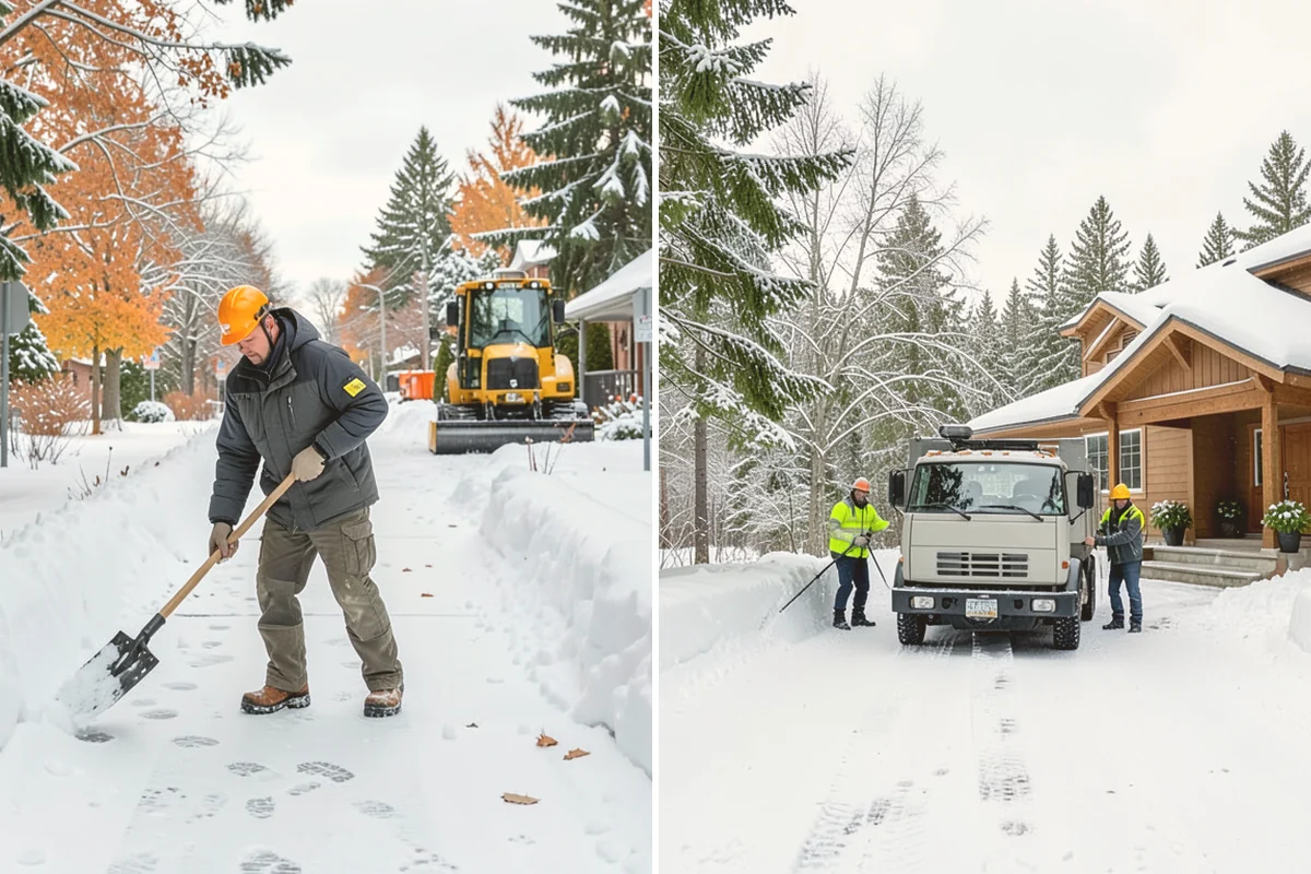 Medical Office Snow Plowing in Stanwood, Snohomish County, WA - Confirm clinic hours and mark ADA stalls and the entrance drive as top priority