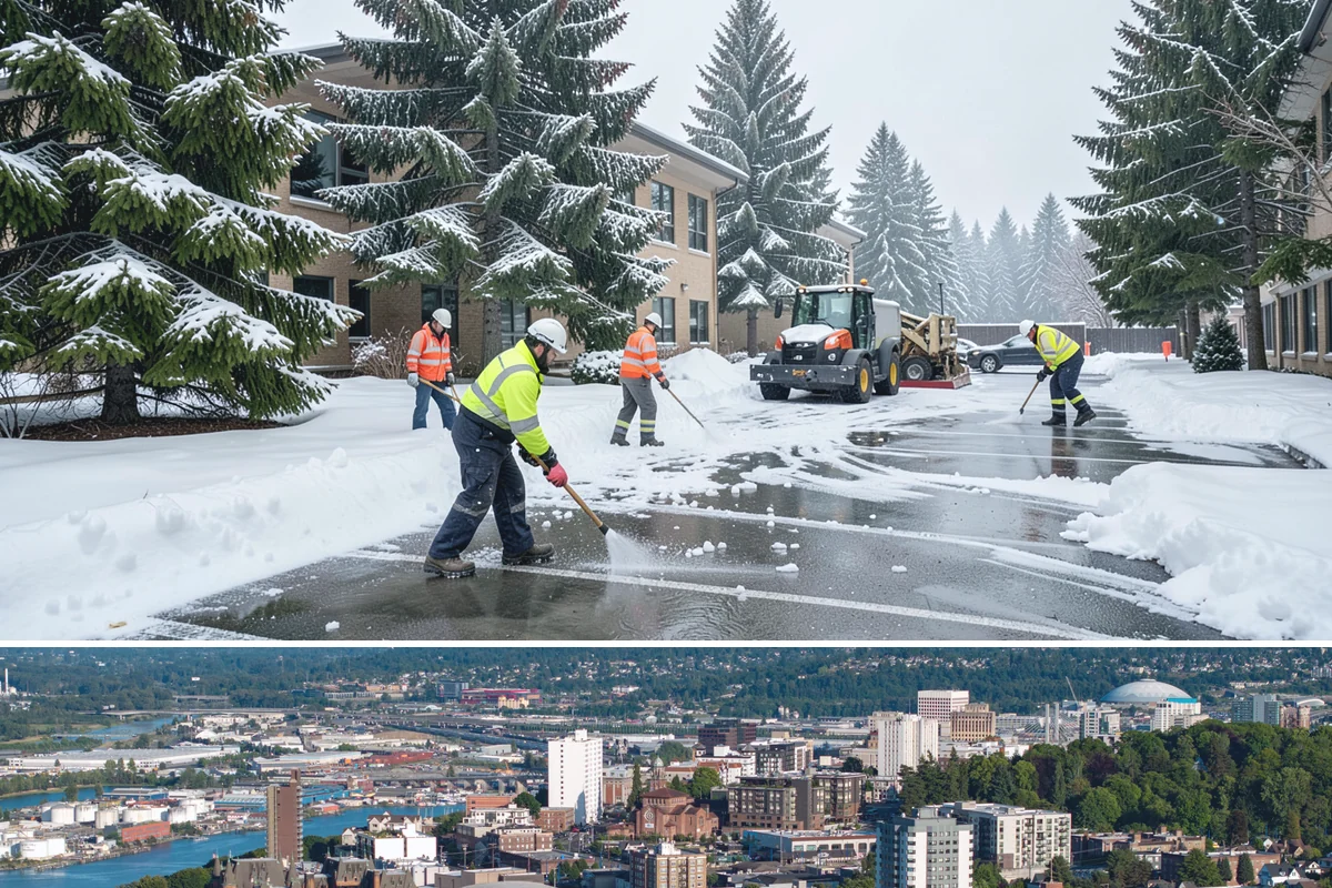 Medical Office Snow Plowing in Tacoma, Pierce County, WA - Arrange priority service before winter so no snow event forces you to cancel a day of patients.