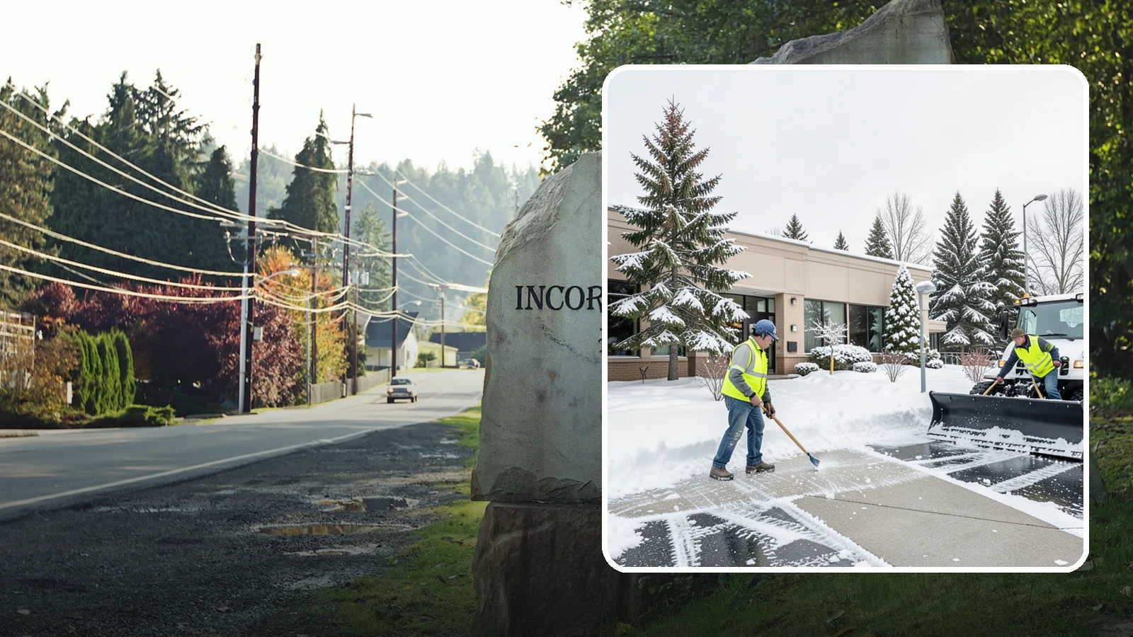 Medical Office Snow Plowing in Wilkeson, Pierce County, WA - We plow medical office lots and entrances early so patients, many with limited mobility, arrive on clear, safe pavement.