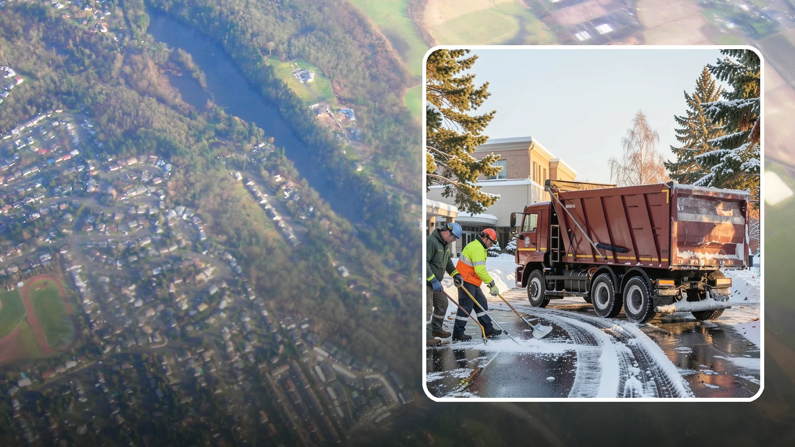 Medical Office Snow Removal in Algona, King County, WA - Keep patients and staff safe at your medical office with priority clearing of lots, entrances, and accessible routes.