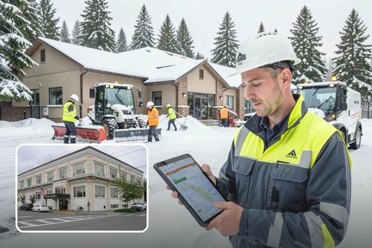 Medical Office Snow Removal in Anacortes, Skagit County, WA - Priority clearing for patient drop-off and entrances