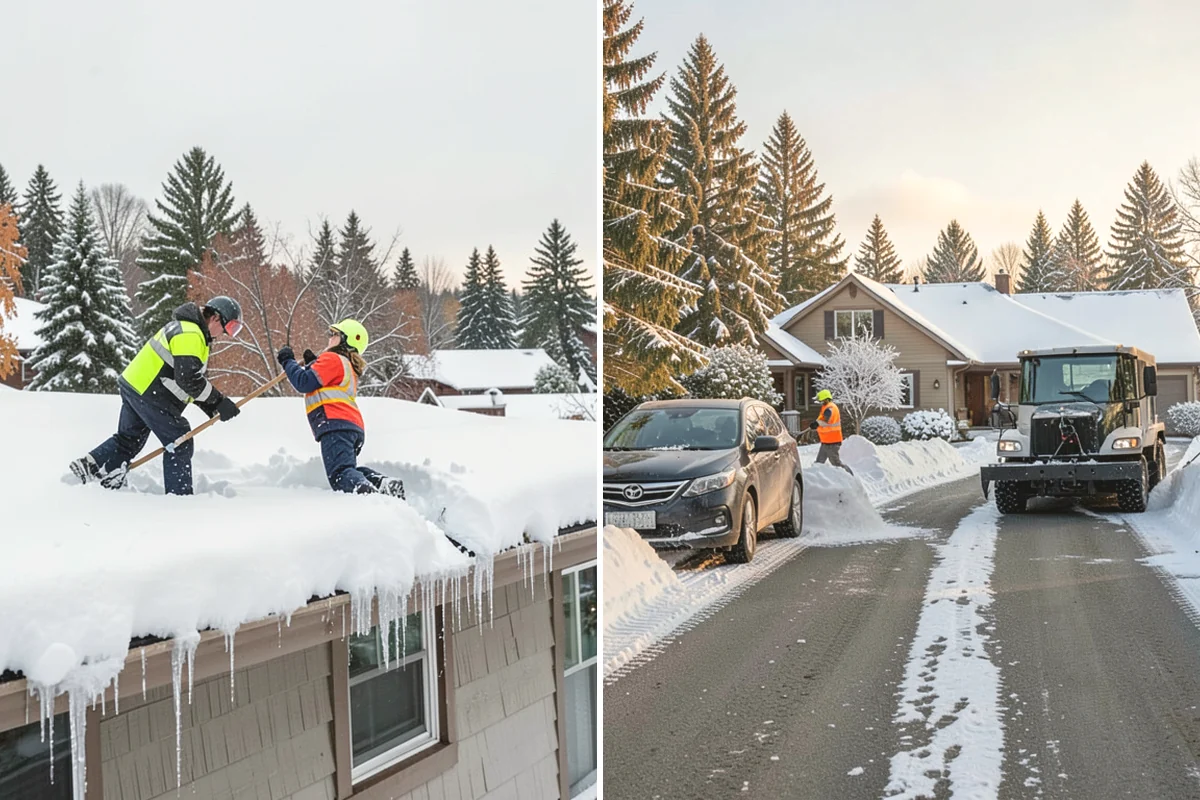 Medical Office Snow Removal in Anacortes, Skagit County, WA - Identify patient drop-off, accessible stalls, and entry paths