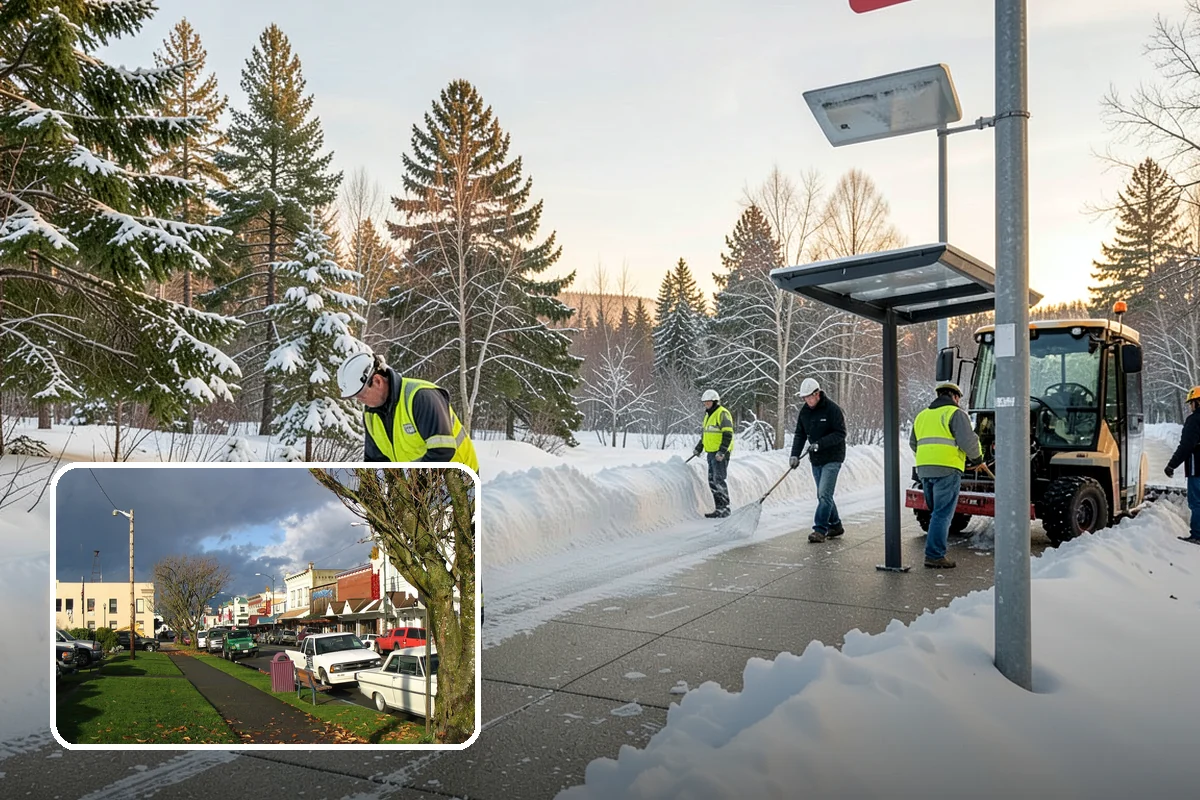 Medical Office Snow Removal in Arlington, Snohomish County, WA - Priority clearing for patient drop-off and entrances