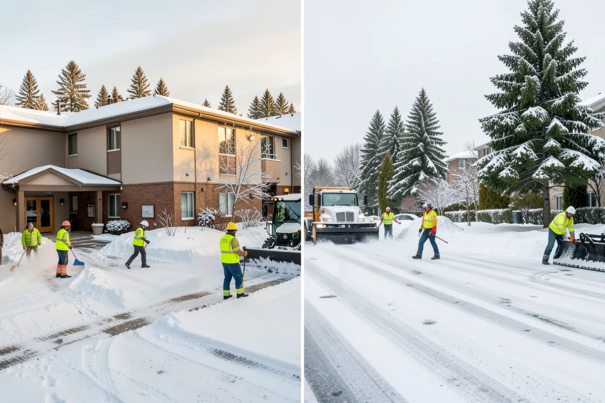 Medical Office Snow Removal in Arlington, Snohomish County, WA - Identify patient drop-off, accessible stalls, and entry paths