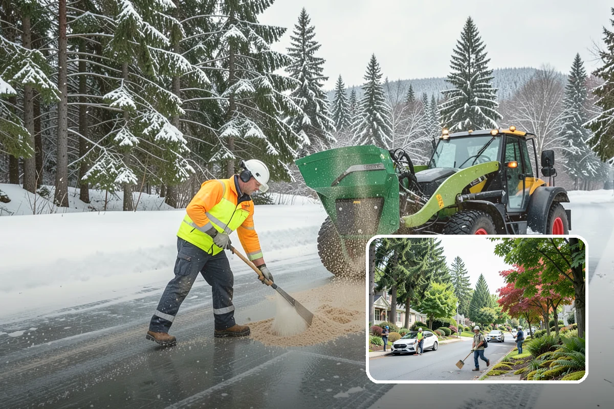 Medical Office Snow Removal in Beaux Arts Village, King County, WA - Priority clearing for patient drop-off and entrances