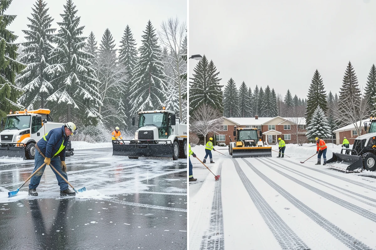 Medical Office Snow Removal in Bellevue, King County, WA - Identify patient drop-off, accessible stalls, and entry paths