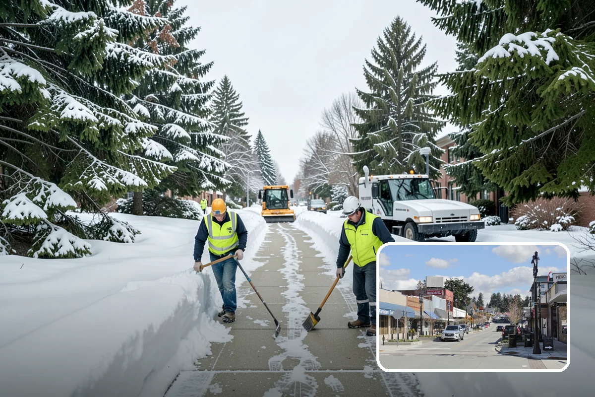 Medical Office Snow Removal in Bothell, King County, WA - Priority clearing for patient drop-off and entrances
