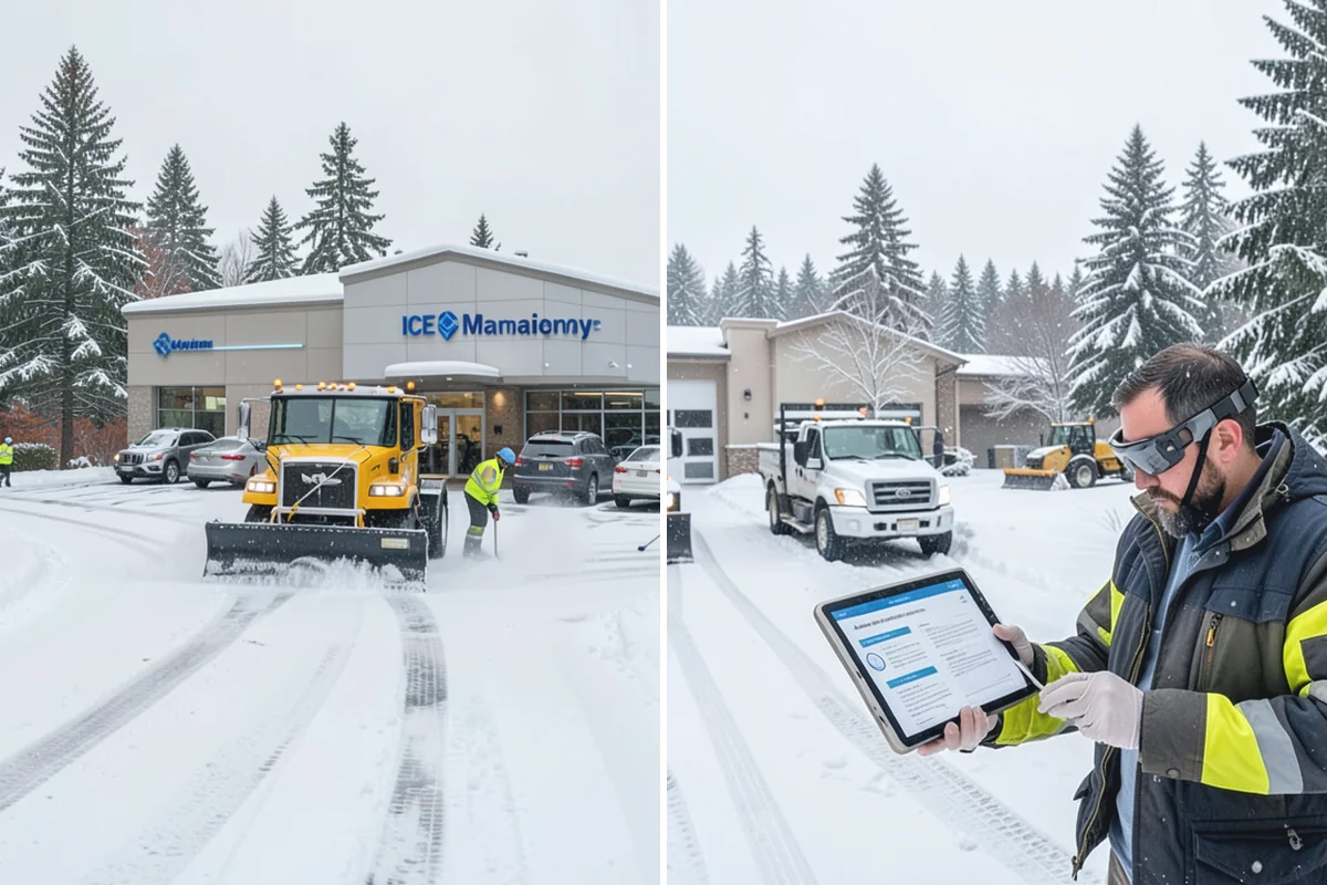 Medical Office Snow Removal in Buckley, Pierce County, WA - Identify patient drop-off, accessible stalls, and entry paths