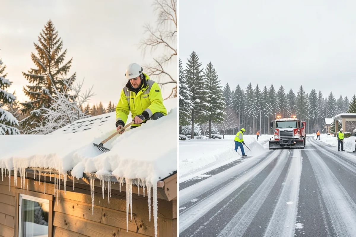Medical Office Snow Removal in Burlington, Skagit County, WA - Identify patient drop-off, accessible stalls, and entry paths