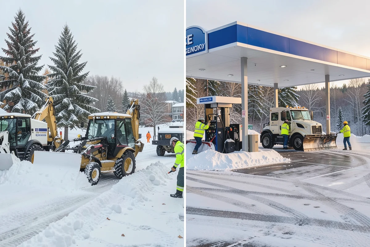 Medical Office Snow Removal in Coupeville, Island County, WA - Identify patient drop-off, accessible stalls, and entry paths