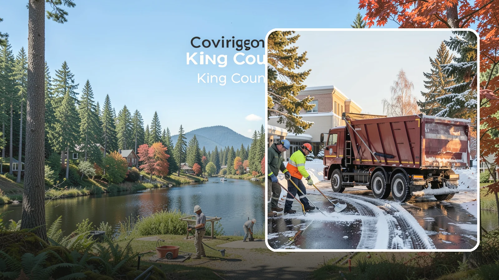 Medical Office Snow Removal in Covington, King County, WA - Keep patients and staff safe at your medical office with priority clearing of lots, entrances, and accessible routes.