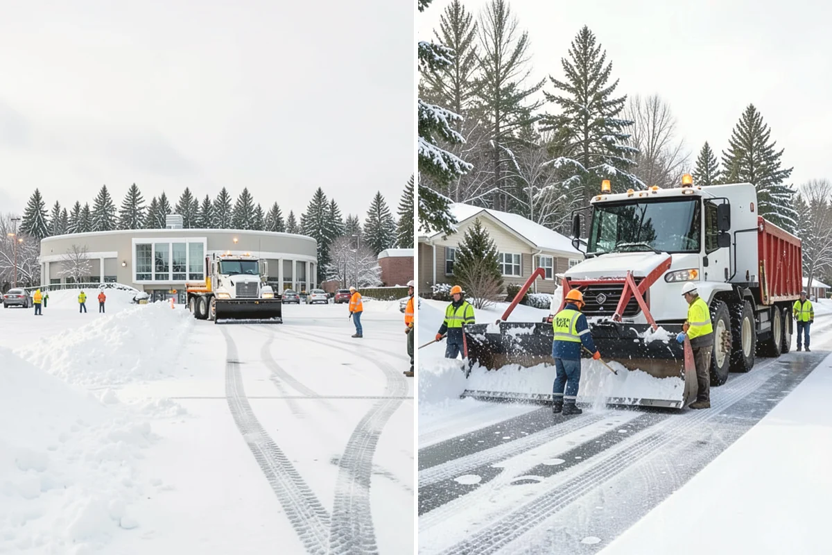 Medical Office Snow Removal in Covington, King County, WA - Identify patient drop-off, accessible stalls, and entry paths