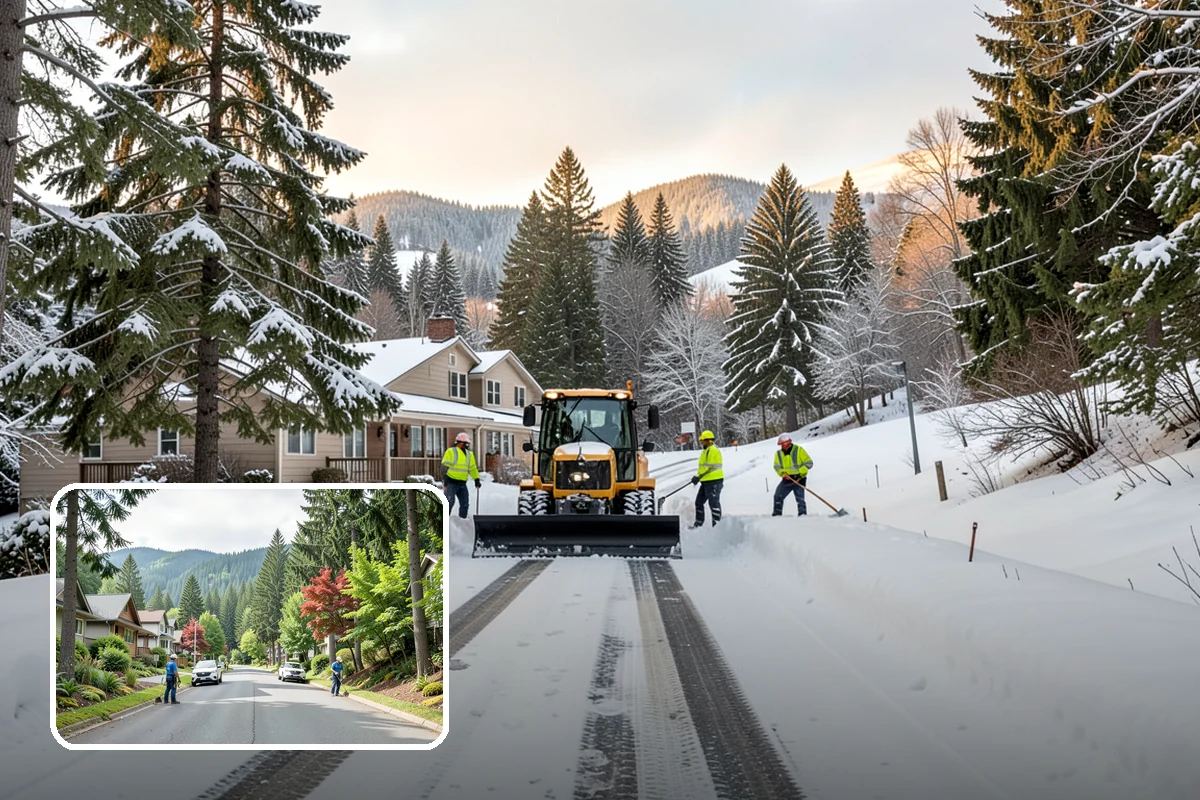 Medical Office Snow Removal in Darrington, Snohomish County, WA - Priority clearing for patient drop-off and entrances