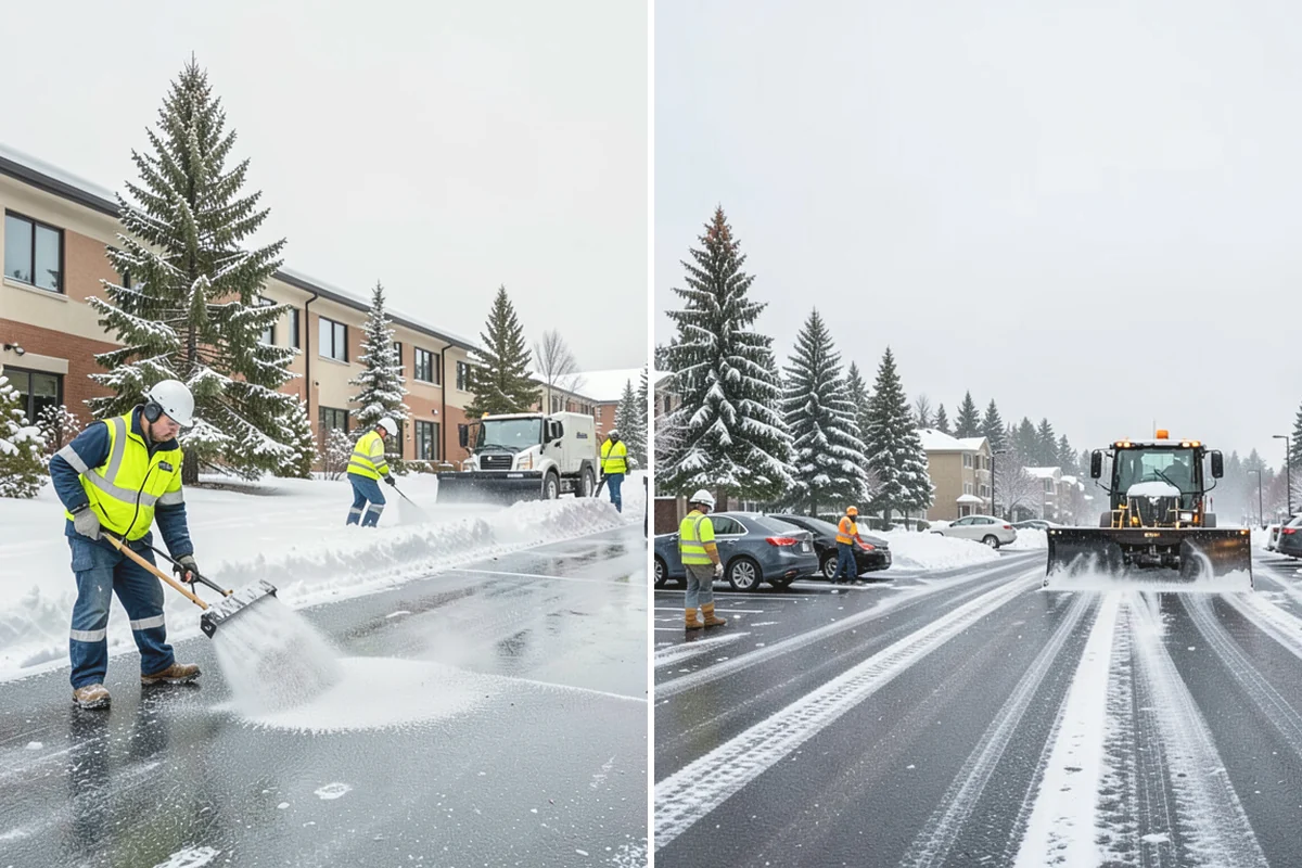 Medical Office Snow Removal in Edgewood, Pierce County, WA - Identify patient drop-off, accessible stalls, and entry paths