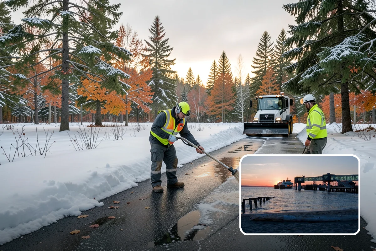 Medical Office Snow Removal in Edmonds, Snohomish County, WA - Priority clearing for patient drop-off and entrances