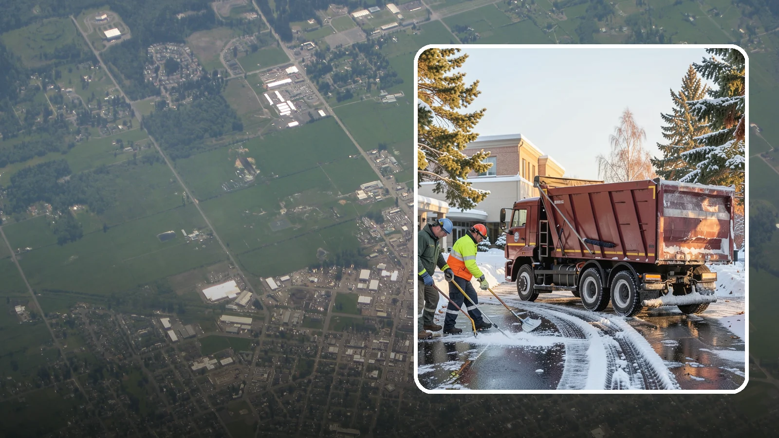 Medical Office Snow Removal in Enumclaw, King County, WA - Keep patients and staff safe at your medical office with priority clearing of lots, entrances, and accessible routes.