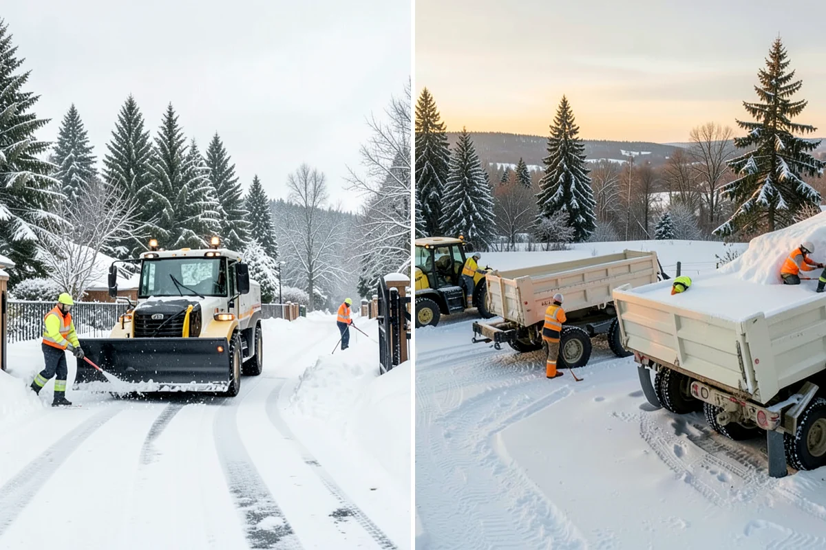 Medical Office Snow Removal in Enumclaw, King County, WA - Identify patient drop-off, accessible stalls, and entry paths
