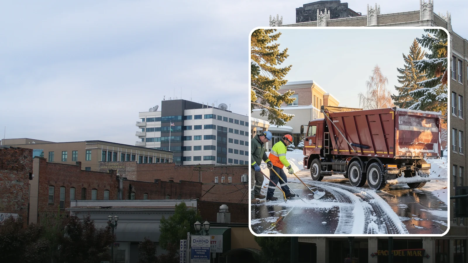 Medical Office Snow Removal in Everett, Snohomish County, WA - Keep patients and staff safe at your medical office with priority clearing of lots, entrances, and accessible routes.