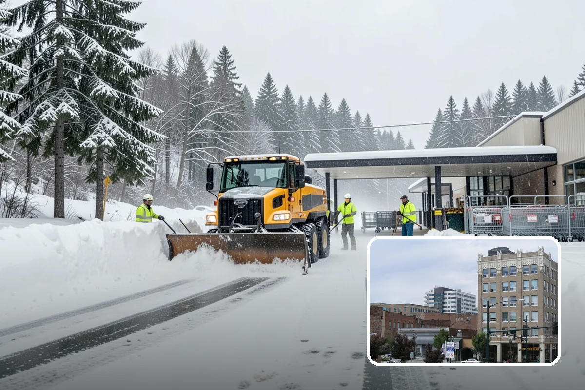 Medical Office Snow Removal in Everett, Snohomish County, WA - Priority clearing for patient drop-off and entrances