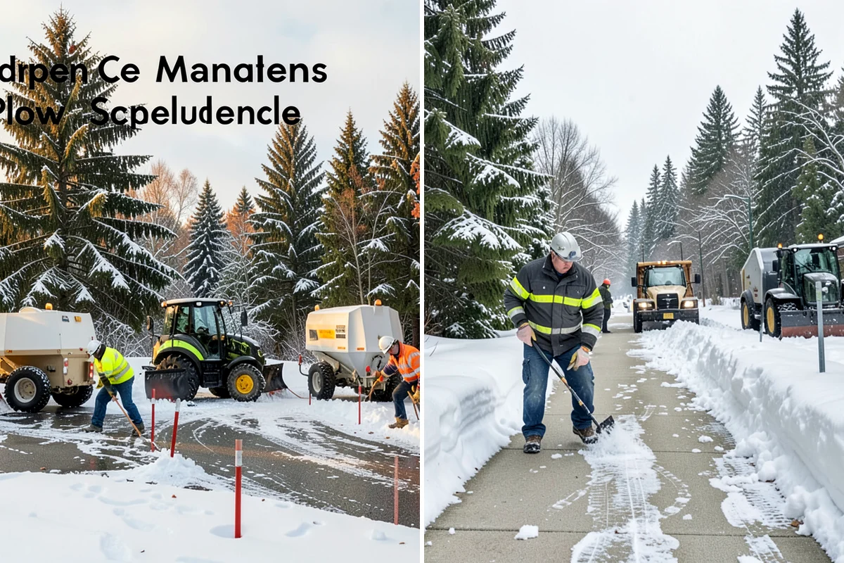 Medical Office Snow Removal in Everett, Snohomish County, WA - Identify patient drop-off, accessible stalls, and entry paths