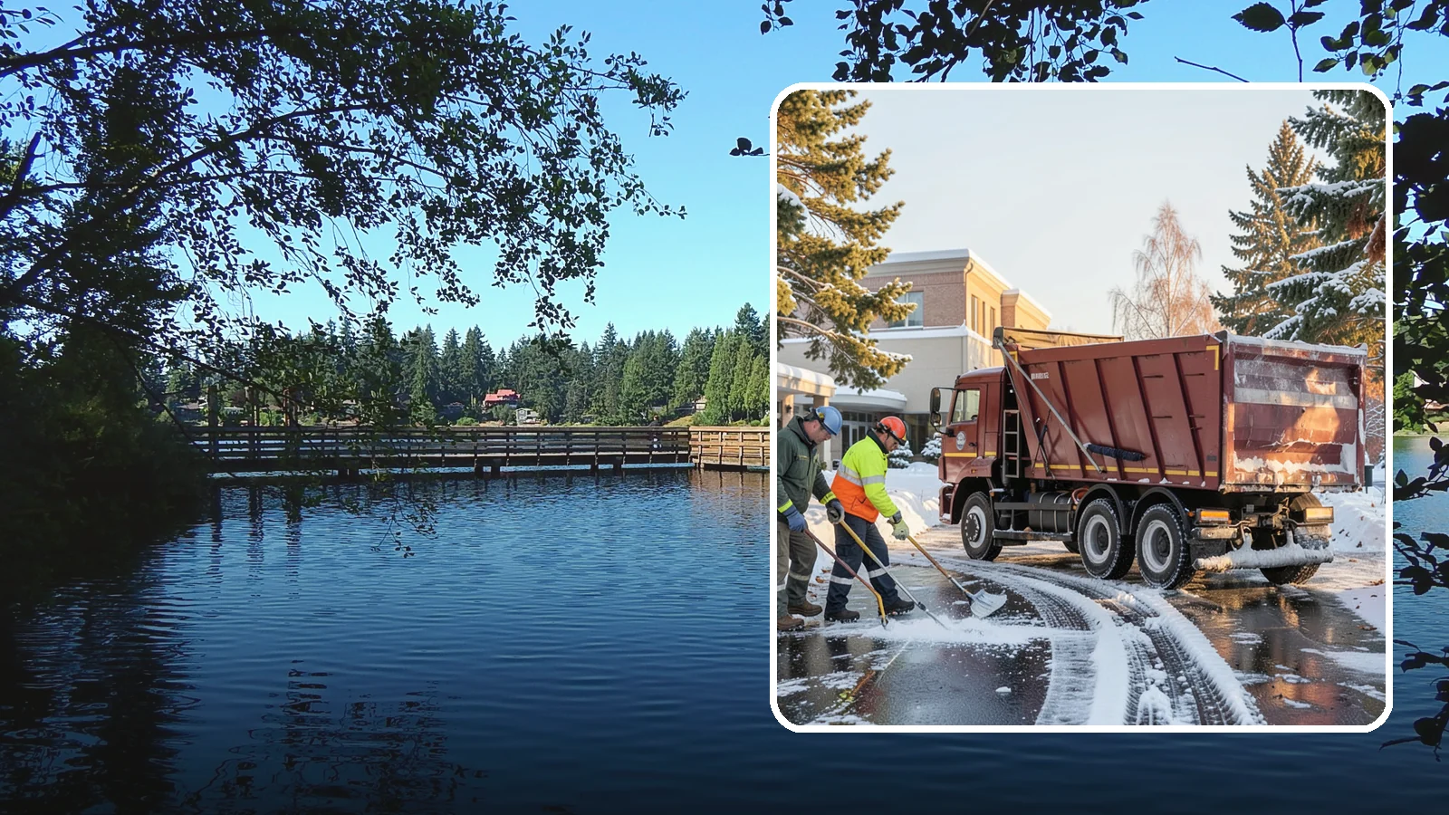 Medical Office Snow Removal in Federal Way, King County, WA - Keep patients and staff safe at your medical office with priority clearing of lots, entrances, and accessible routes.