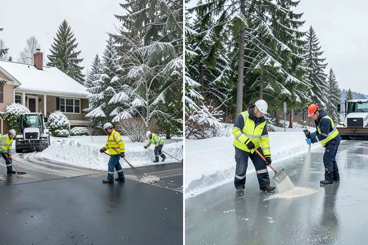Medical Office Snow Removal in Federal Way, King County, WA - Identify patient drop-off, accessible stalls, and entry paths