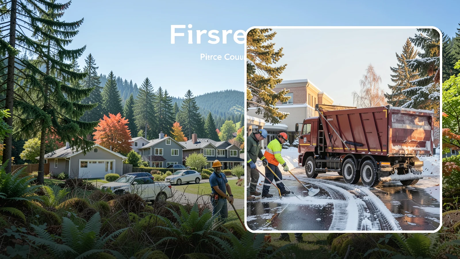 Medical Office Snow Removal in Fircrest, Pierce County, WA - Keep patients and staff safe at your medical office with priority clearing of lots, entrances, and accessible routes.
