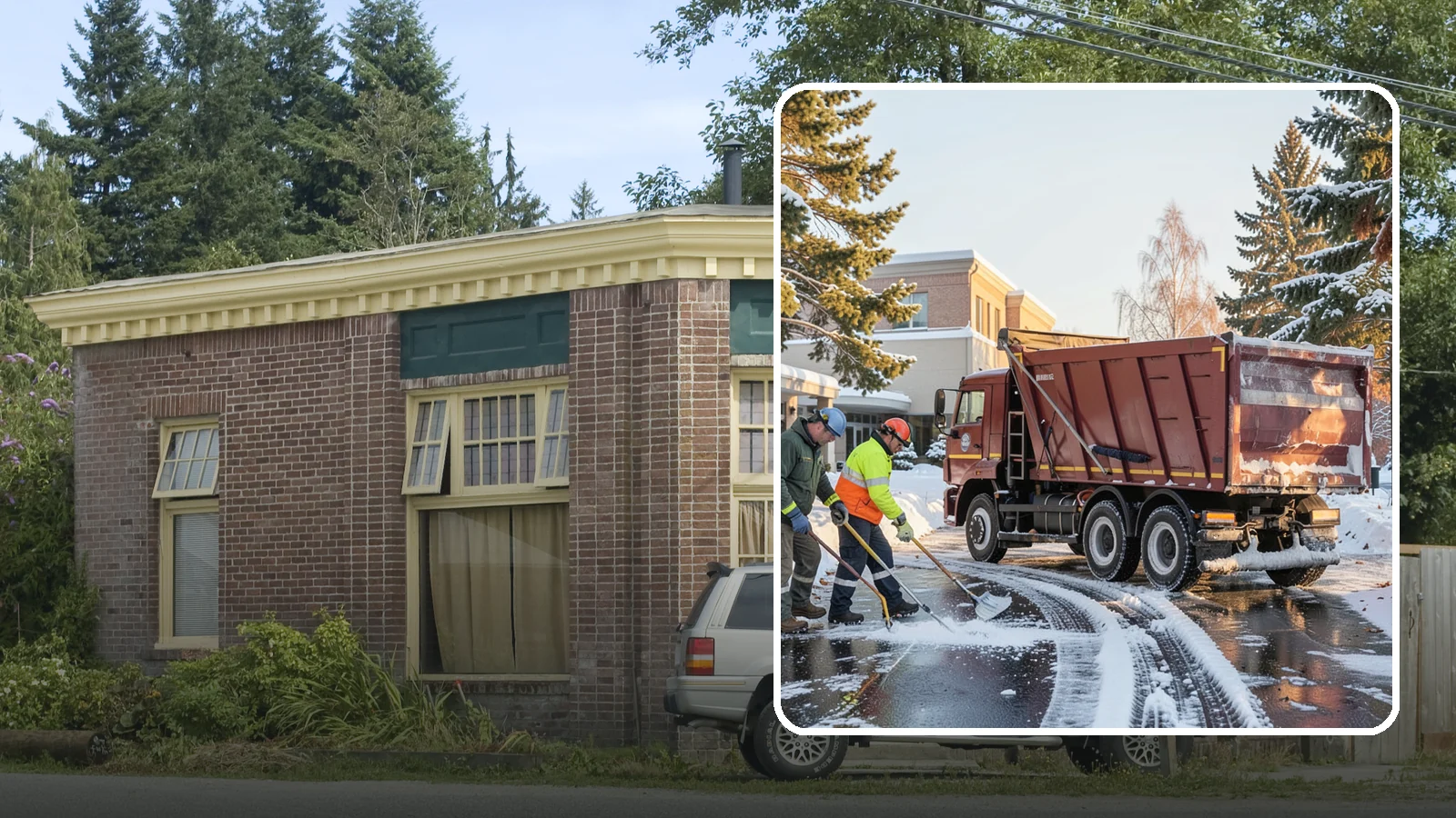 Medical Office Snow Removal in Hamilton, Skagit County, WA - Keep patients and staff safe at your medical office with priority clearing of lots, entrances, and accessible routes.