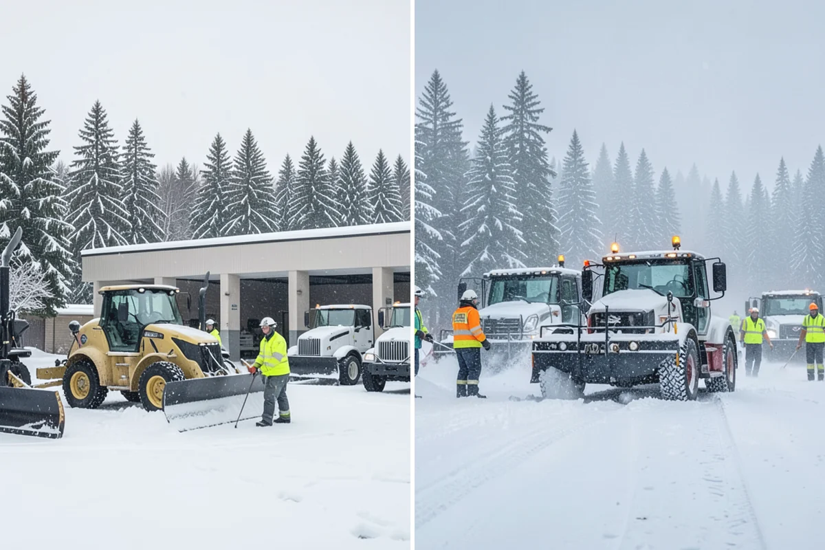 Medical Office Snow Removal in Hamilton, Skagit County, WA - Identify patient drop-off, accessible stalls, and entry paths
