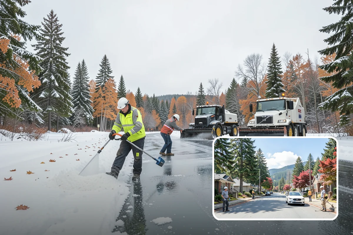 Medical Office Snow Removal in Hunts Point, King County, WA - Priority clearing for patient drop-off and entrances