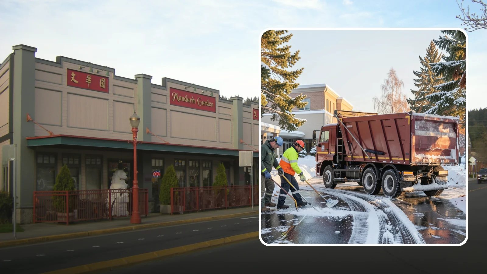 Medical Office Snow Removal in Issaquah, King County, WA - Keep patients and staff safe at your medical office with priority clearing of lots, entrances, and accessible routes.