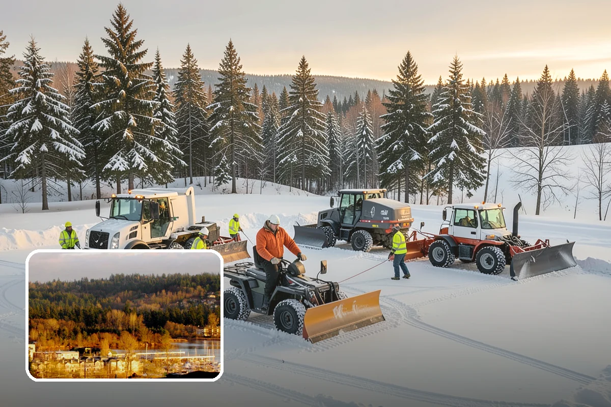 Medical Office Snow Removal in Kenmore, King County, WA - Priority clearing for patient drop-off and entrances
