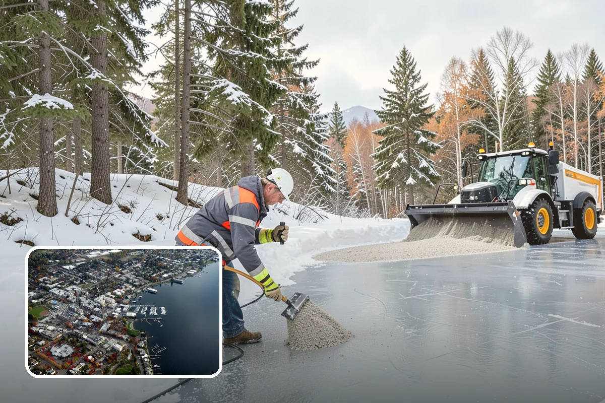 Medical Office Snow Removal in Kirkland, King County, WA - Priority clearing for patient drop-off and entrances